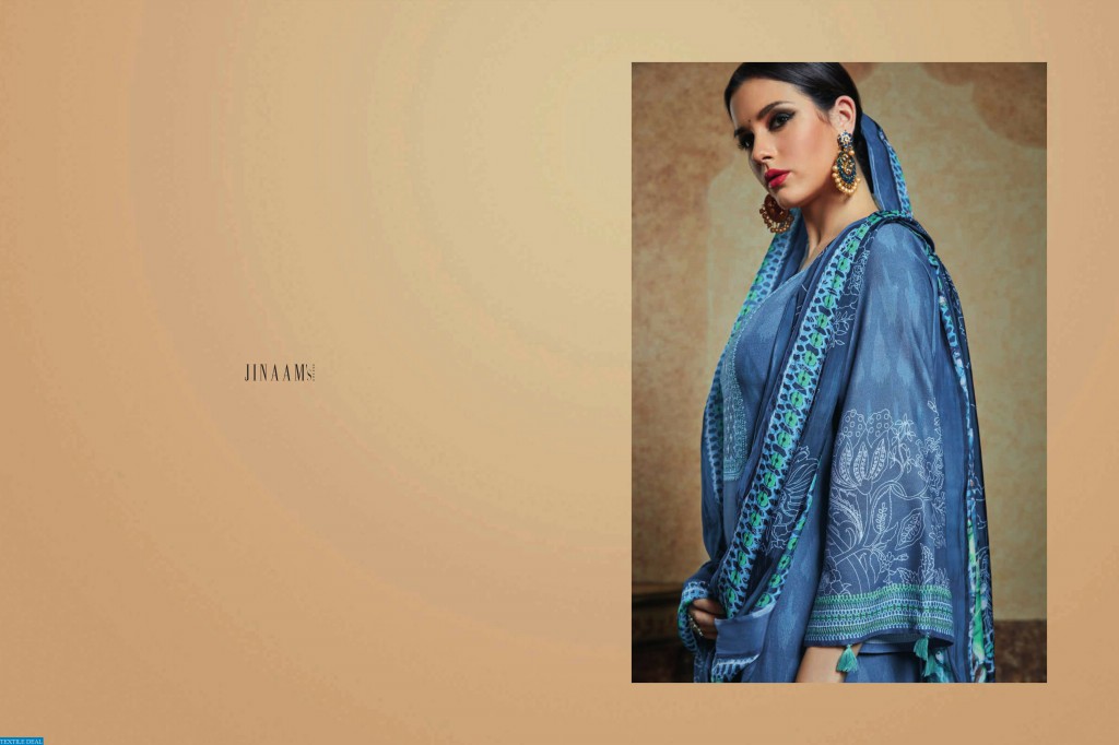 jinaam Zarah Wholesale Casual Cotton Satin Salwar Suits